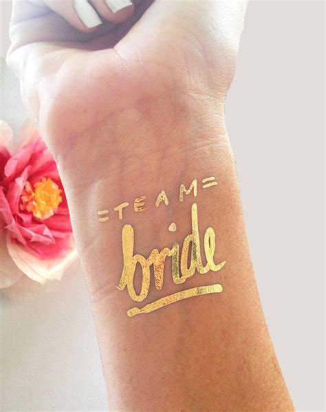 Bachelorette party tattoo ideas for the bridesmaids