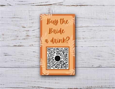 Bachelorette QR Code Template Design