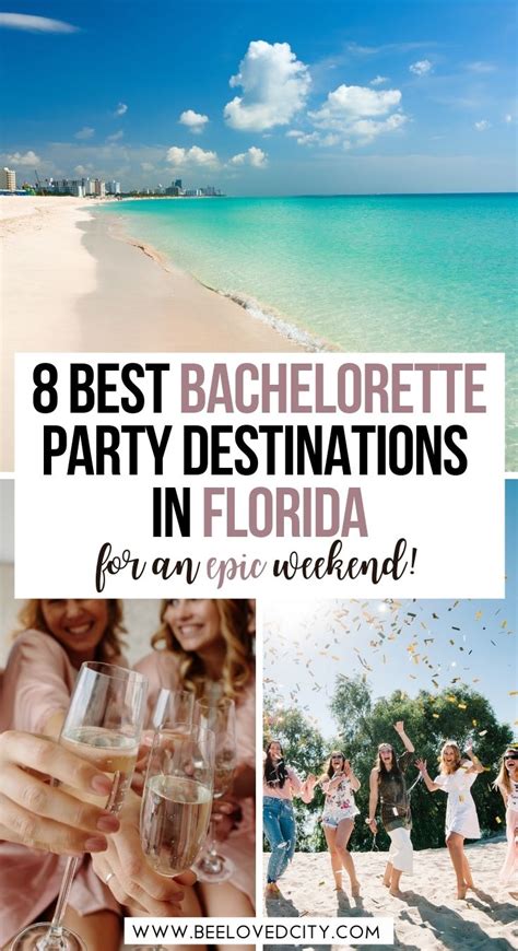 Bachelorette weekend destination ideas