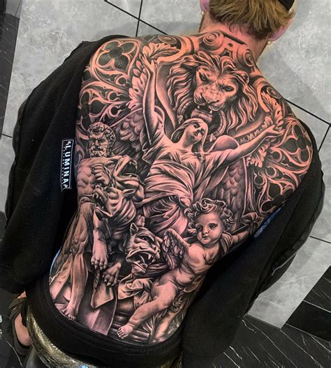 Popular back tattoo ideas for men