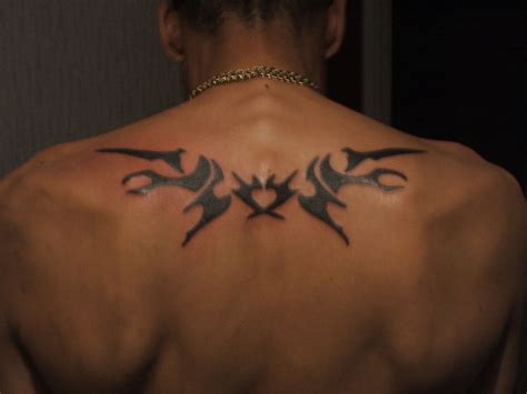 Back tattoo templates for men