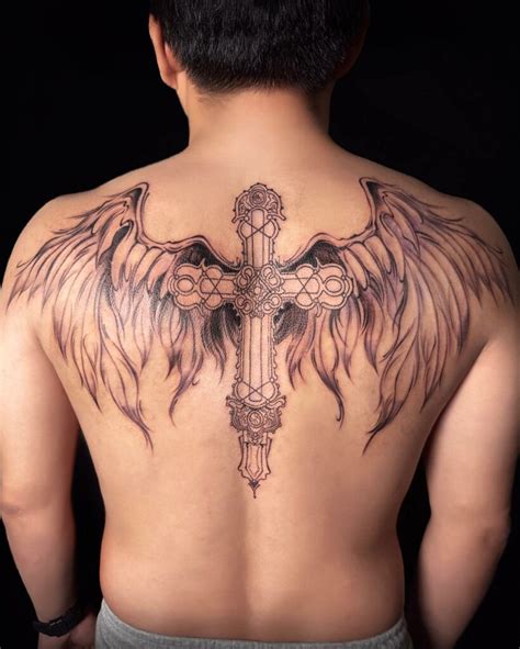 Back tattoos for men designs