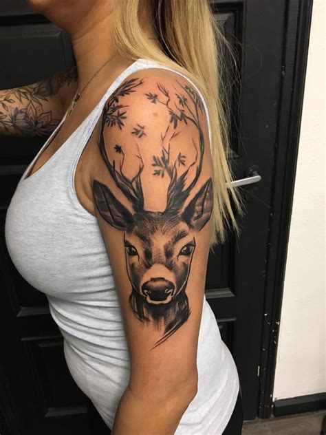 Animal Back Tattoo for Women