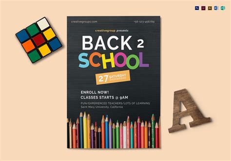 Back to School Flyer Template