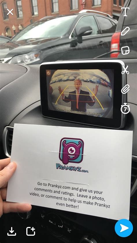 Funny Backup Camera Prank Printables