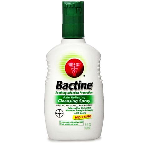 Bactine spray for tattoos benefits