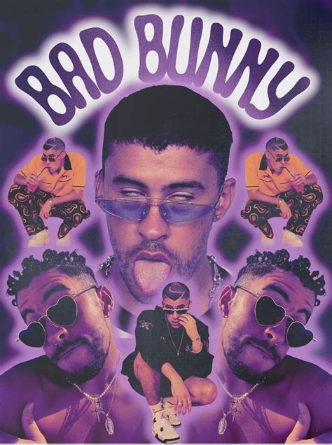 Bad Bunny Poster