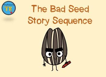 The Bad Seed story sequel activity for kids