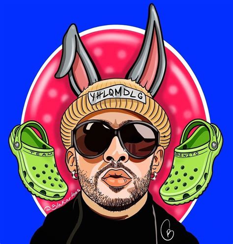 Bad Bunny Illustration