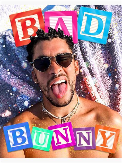 Bad Bunny Poster