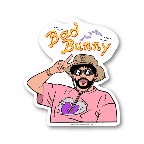 Bad Bunny Sticker