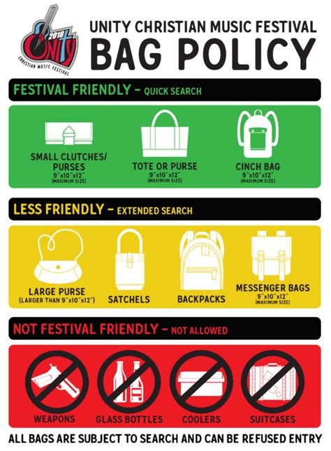 Bag Check Policy