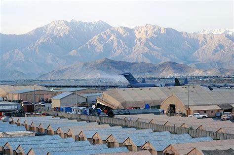 Image of Bagram Air Base facilities and infrastructure