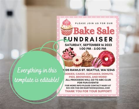 Bake Sale Fundraising