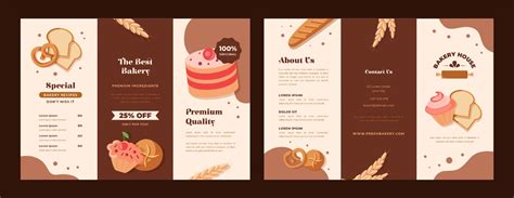 Bakery Brochure Template