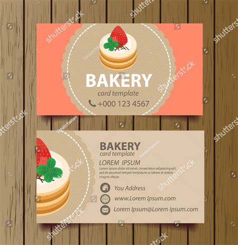 Bakery Business Card Design