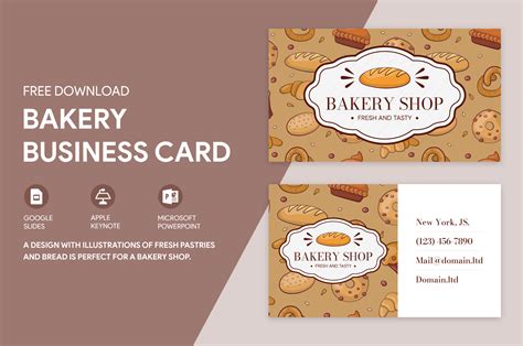 Bakery Business Card Template