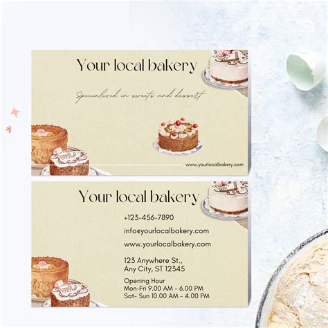 Bakery Business Cards