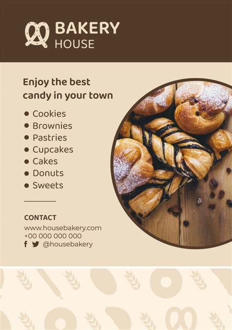 Bakery Flyer Template