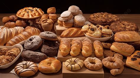 A photo of bakery items