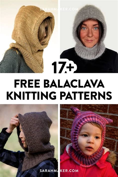 Free printable balaclava patterns