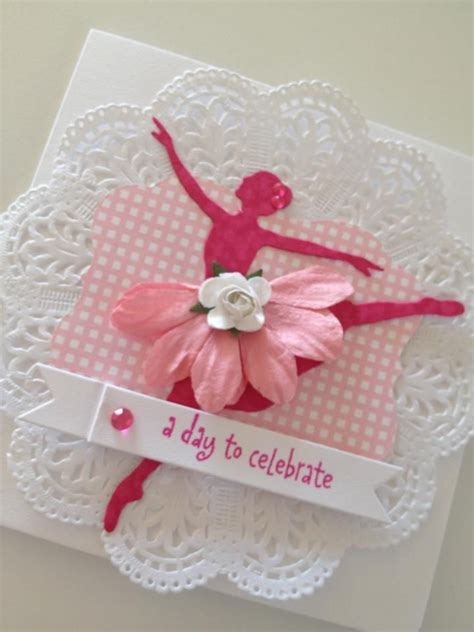 Ballerina Silhouette Card Making