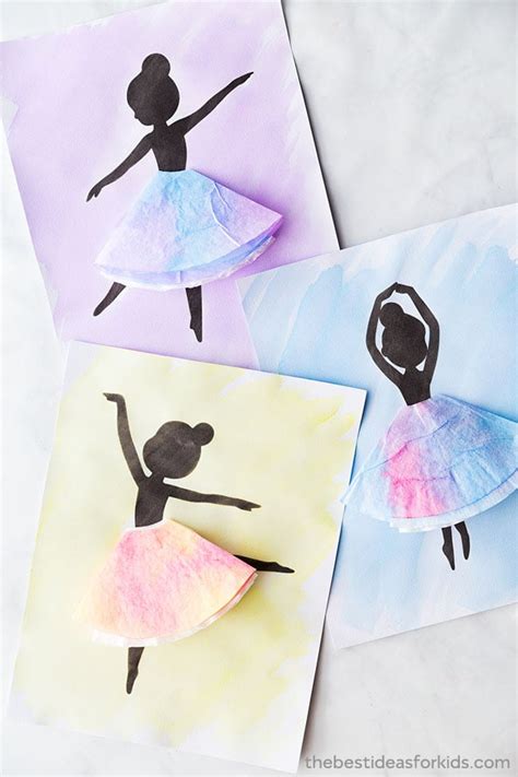 Ballerina Silhouette Craft Projects