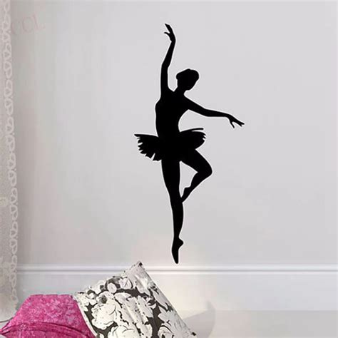 Ballerina Silhouette Wall Art