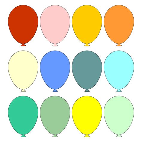 Balloon Template 10