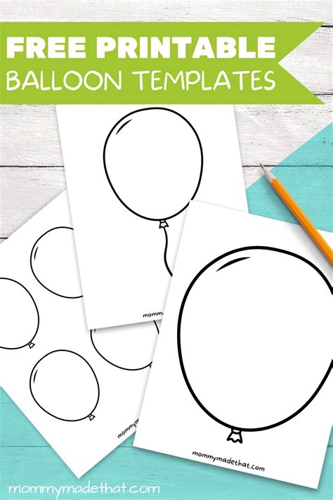 Balloon Template 6