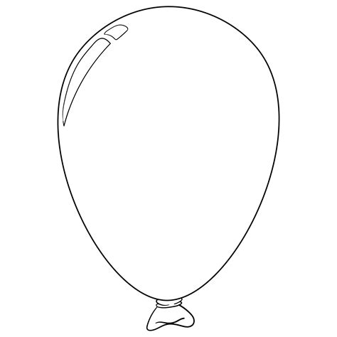 Balloon Template 7