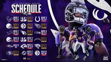 Baltimore Ravens game schedule 2023