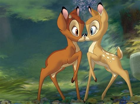 Bambi and Faline