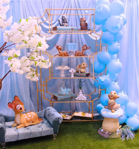 Bambi baby shower decorations