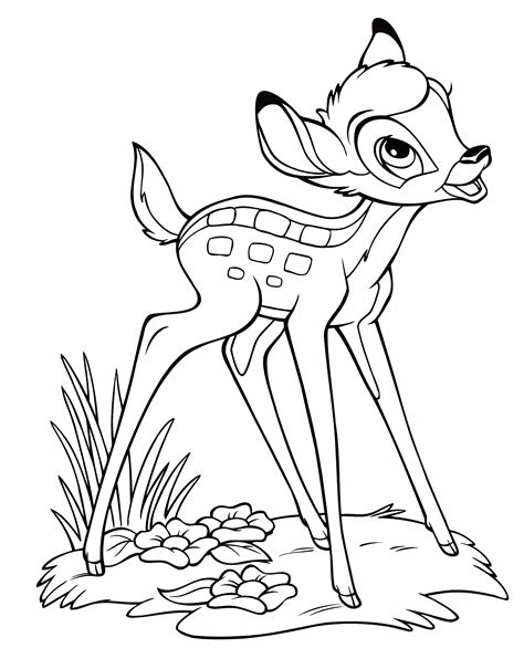 Bambi Coloring Pages