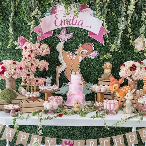 Bambi-themed baby shower