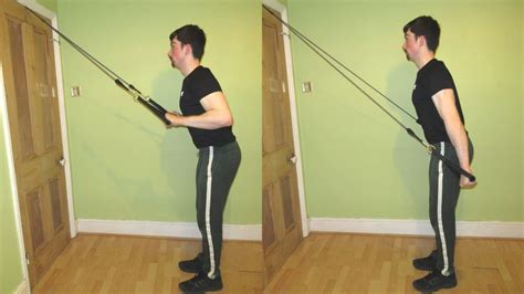 Banded Tricep Extensions Exercise