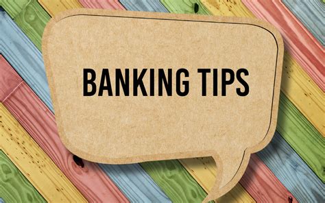 Banking Tips