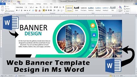 Customizable Editable Banner Template In Microsoft Word