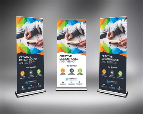 Banners Roll Up Template Design