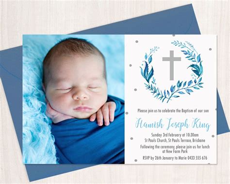 Baptism Card Designs