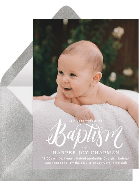 Baptism invitation idea 9