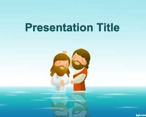 Baptism Program Templates PowerPoint