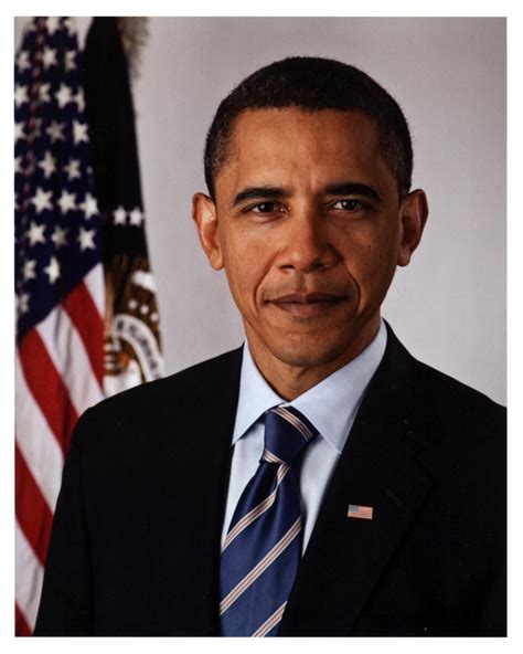 A portrait of Barack Obama