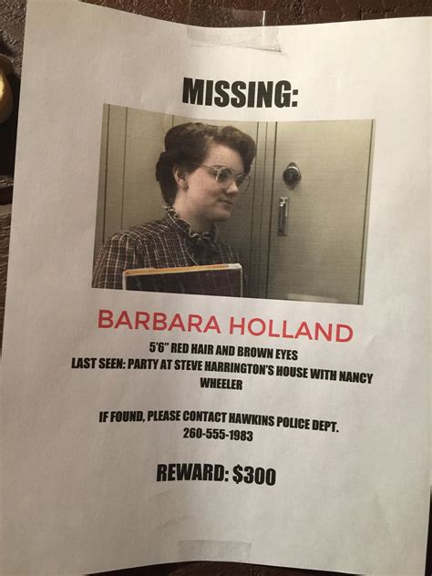 Barb Missing Poster GIFs