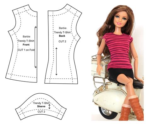 Barbie accessories patterns