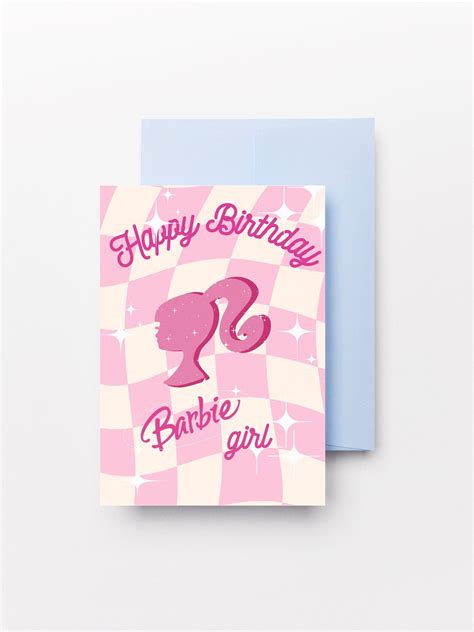 Barbie Birthday Card Designs