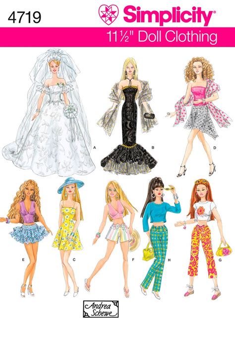 Barbie Clothes Patterns Gallery 2