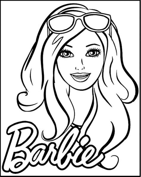 Barbie coloring pages for kids