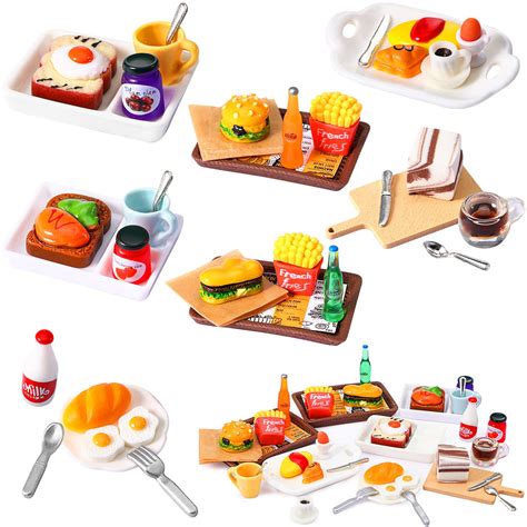 Barbie doll miniature food